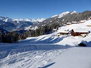 Start of the ski route to Silbertal
