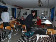 The clubhouse at the valley station