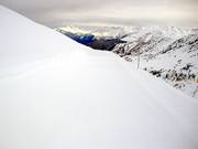 Perfectly groomed slopes also await you in the direction of St Colomban.