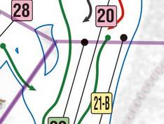 Trail map Takamagahara Mammoth