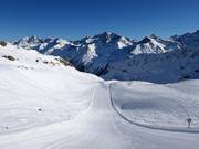 Black Schmuggler Run at the Weißseejochbahn