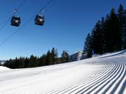 Very good slope grooming at Söllereck