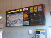 Information board at the base station in Bad Ragaz