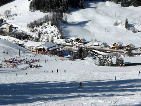 Salzkammergut: access to ski resorts and parking at ski resorts – Access, Parking Dachstein West – Gosau/Russbach/Annaberg