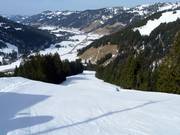 Kreuzle descent from Riedberger Horn