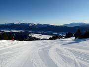 Panorama in the ski resort of Les Angles