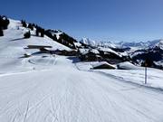 View of the Hornfluh and Hornberg hotels