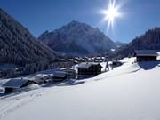 Gargellen is the highest winter sports village in Montafon