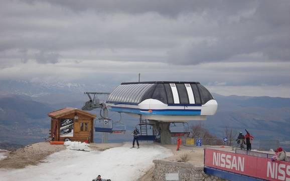 Ski lifts Appennino abruzzese – Ski lifts Campo Felice – Rocca di Cambio
