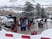 Après-ski tip Après at the airstream