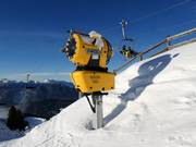 Snowmaking at the Brunnenkopfbahn