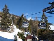 Anzère-Tsalan-Pas de Maimbré - 8pers. Gondola lift (monocable circulating ropeway)