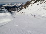 Wide slope to Avoriaz
