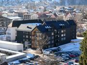 PURE Resort at the valley station in Schruns