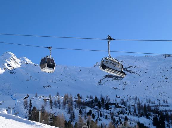Grünboden-Express - Combined installation (6 pers. chair and 8 pers. gondola) with seat heating