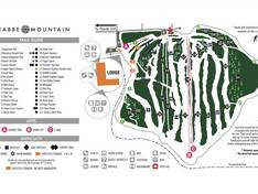 Trail map Crabbe Mountain