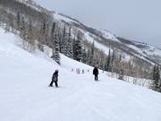 Easy slope at the Crescent Express chairlift