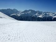 Very good slope grooming