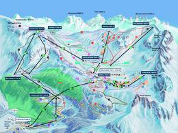 Trail map Melchsee-Frutt (Kerns)