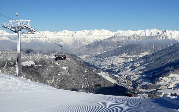 Skiing in the Freizeitticket Tirol area of validity