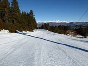 Easy slope at Pia Express