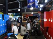 Changing rooms of the ski hall