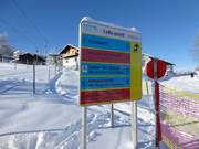 Info points in the Mitterdorf ski area