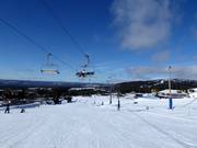 Slope and chairlift directly at the holiday village Idre Fjäll