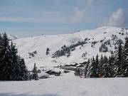 Sapins slope in Les Saisies