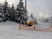 Snow cannon at Kellerjoch