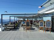 Terrace of the self-service restaurant Rosshütte