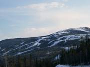 View of the forest glade slopes from Gaustablikk Skisenter