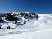 View over the ski resort to Monte Agaro