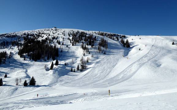 Sugana Valley (Valsugana): size of the ski resorts – Size Lagorai/Passo Brocon – Castello Tesino