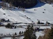 View of the Waldheim beginner slopes