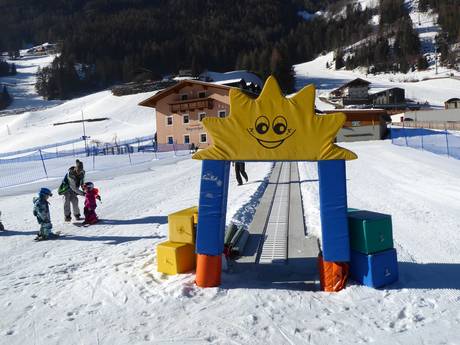 Children's area and practice area run by Speikboden ski school