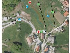 Trail map Šentjošt nad Horjulom