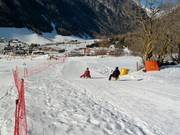 Toboggan run in Vals