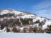View from Sillian of the ski area
