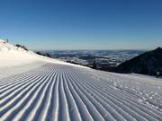 Very good slope grooming