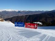 Slope signage in Masella