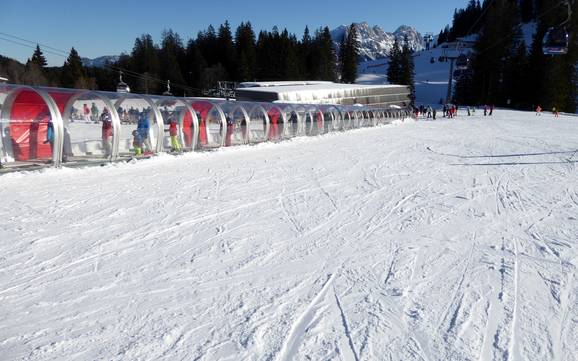 Ski resorts for beginners in the Saalachtal – Beginners Almenwelt Lofer