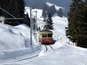 Narrow-gauge railway Grütschalp (Lauterbrunnen) - Mürren