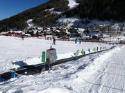 Conveyor belt 2 in the Murmi Snowpark practice area