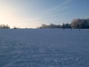 The practice slope is ideal for the whole family.