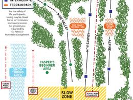 Trail map Boyce Park