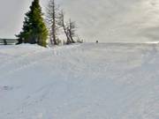 Short black slope at the Zirbenlift 2