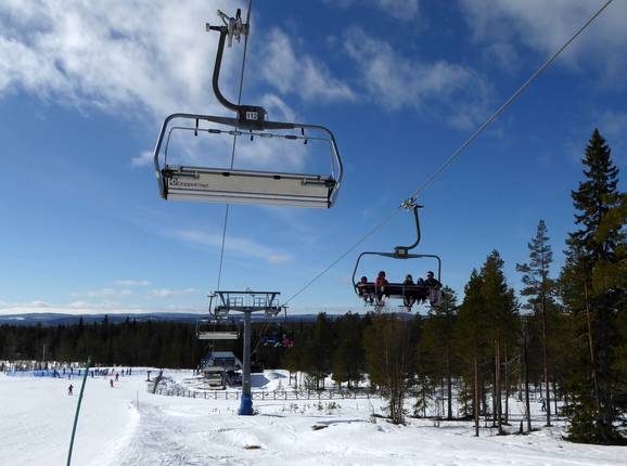 Väst 6:an - 6pers. High speed chairlift (detachable)