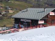 Bar La Ferme de Zecon just above the valley station in Flumet Les Evettes.