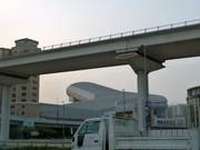 The ski hall as seen from Sheikh Zayed Road